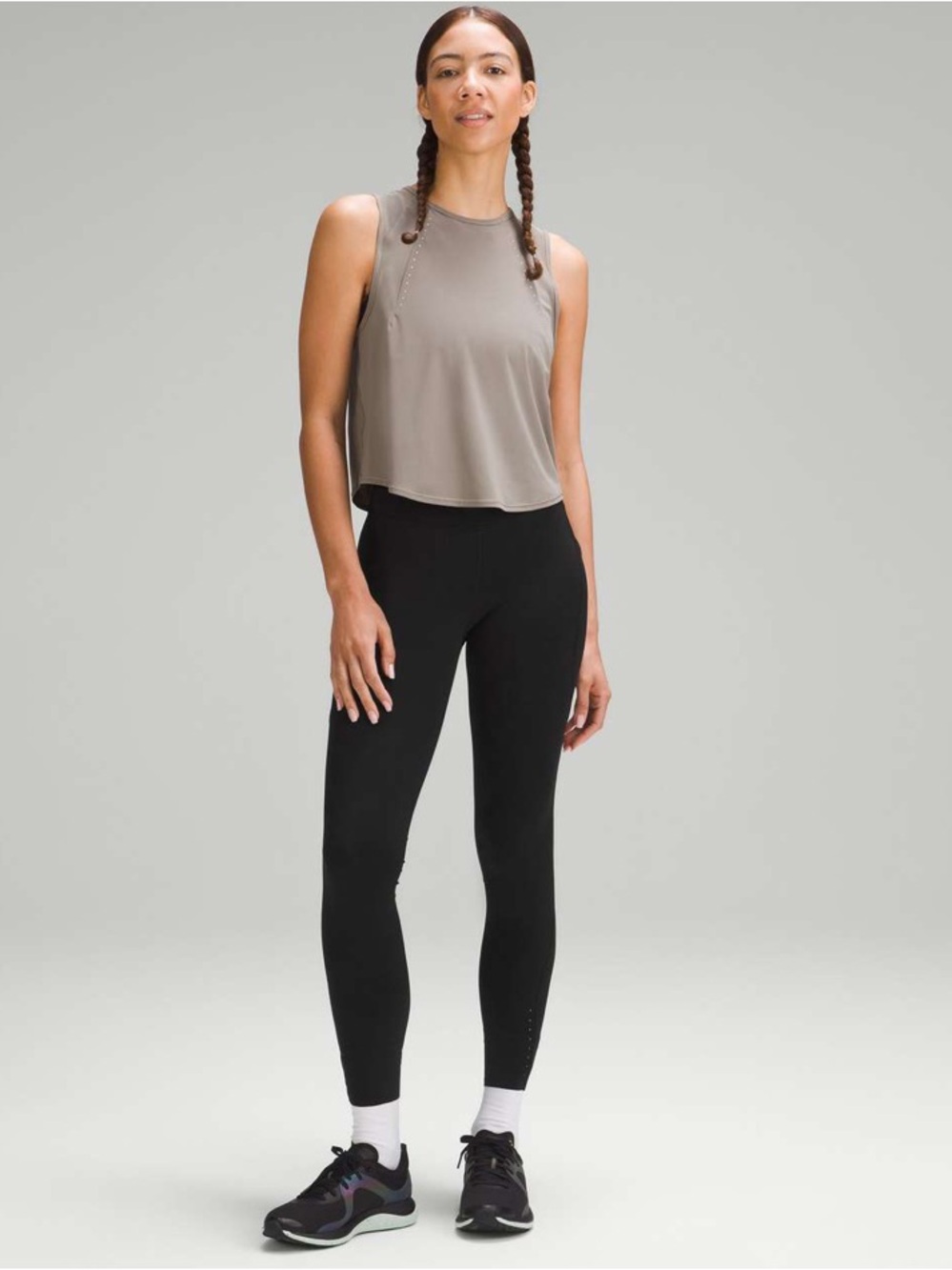 #910 Lululemon Fast and Free HR Tight 28” Pockets Black Size 12